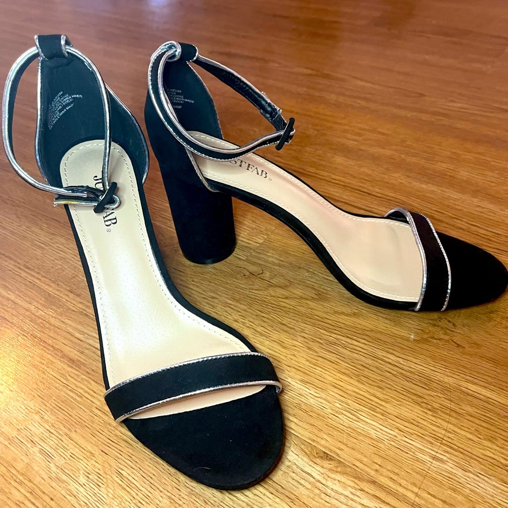 Just fab suede dressy shoes. 3”heel